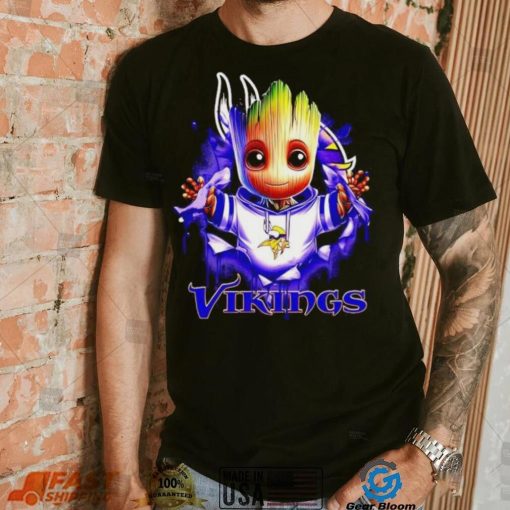 NFL Minnesota Vikings Baby Groot shirt