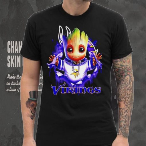 NFL Minnesota Vikings Baby Groot shirt