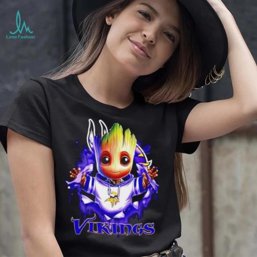 NFL Minnesota Vikings Baby Groot shirt