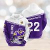 Washington Huskies NCAA US Flag Camo Veteran 3D Printed Hoodie