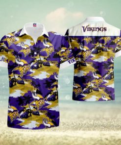 NFL Minnesota Vikings Hawaiian Shirt For Men Women