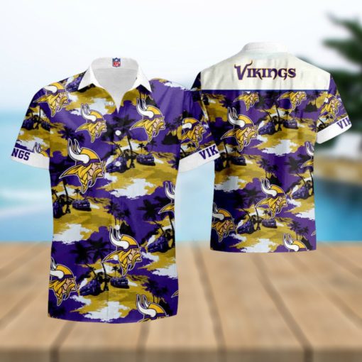 NFL Minnesota Vikings Hawaiian Shirt For Men Women