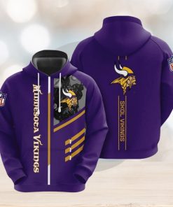 NFL Minnesota Vikings Skol Vikings Purple Hoodies Print Full
