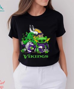 NFL Minnesota Vikings St Patrick’s Day T Shirt Special Gomes Baby Yoda St Patricks Day Shirt