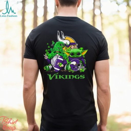NFL Minnesota Vikings St Patrick’s Day T Shirt Special Gomes Baby Yoda St Patricks Day Shirt