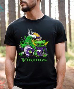 NFL Minnesota Vikings St Patrick’s Day T Shirt Special Gomes Baby Yoda St Patricks Day Shirt