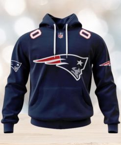 NFL New England Patriots 2024 Personalized Name And Number Hoodie