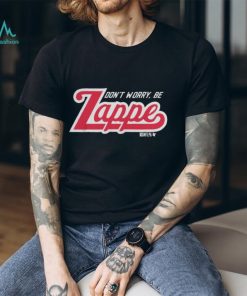 NFL New England Patriots Bailey Zappe Don't Worry Be Zappe Black Shirt