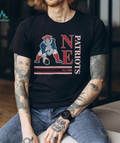 NFL New England Patriots EST 1960 Wordmark Logo Tri Blend shirt