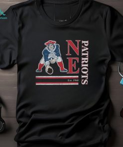 NFL New England Patriots EST 1960 Wordmark Logo Tri Blend shirt
