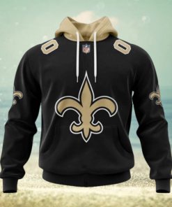 NFL New Orleans Saints 2024 Personalized Name And Number Hoodie
