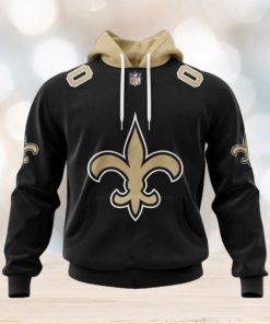 NFL New Orleans Saints 2024 Personalized Name And Number Hoodie