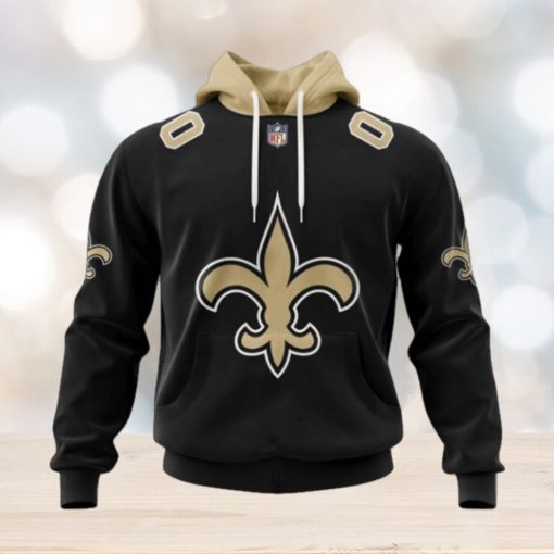 NFL New Orleans Saints 2024 Personalized Name And Number Hoodie