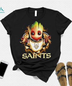 NFL New Orleans Saints Baby Groot shirt