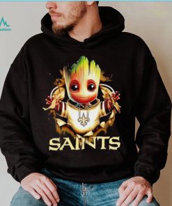 NFL New Orleans Saints Baby Groot shirt