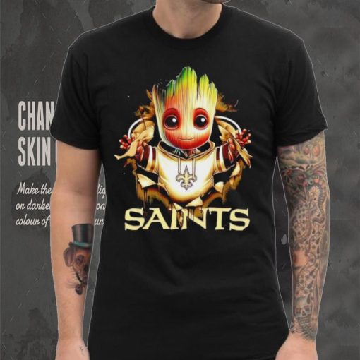 NFL New Orleans Saints Baby Groot shirt
