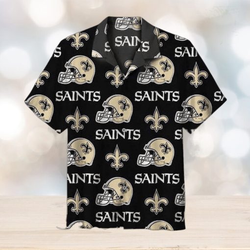 NFL New Orleans Saints Logo Hawaiian Shirt