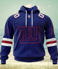 NFL New York Giants 2024 Personalized Name And Number Hoodie