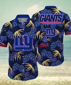 NFL New York Giants Hawaiian Shirt Flower Special Design Summer Time Shirt