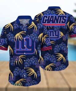 NFL New York Giants Hawaiian Shirt Flower Special Design Summer Time Shirt