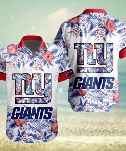 NFL New York Giants Hawaiian Shirt Special Floral Tropical Team Spirit