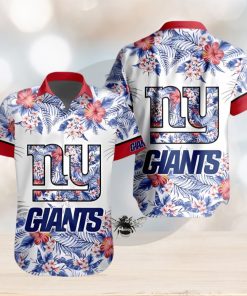 NFL New York Giants Hawaiian Shirt Special Floral Tropical Team Spirit