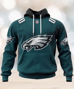 NFL Philadelphia Eagles 2024 Personalized Name And Number Hoodie