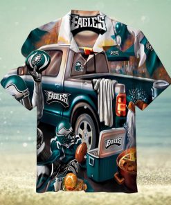 NFL Philadelphia Eagles Hawaiian Shirt Short Sleeve Style