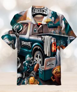 NFL Philadelphia Eagles Hawaiian Shirt Short Sleeve Style