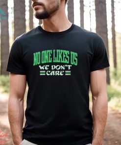 NFL Philadelphia Eagles No one like us we don’t care football text shirt
