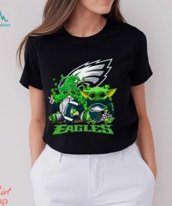 NFL Philadelphia Eagles St Patrick’s Day T Shirt Special Gomes Baby Yoda St Patricks Day Shirt