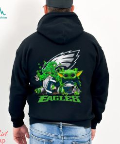 NFL Philadelphia Eagles St Patrick’s Day T Shirt Special Gomes Baby Yoda St Patricks Day Shirt