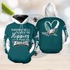 NFL Philadelphia Eagles Yarn 3D Hoodie Zip Hoodie Cold All Over Printed For Fans Gift Christmas Holidays