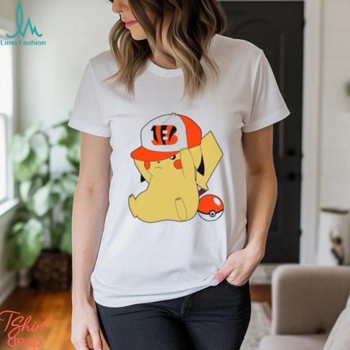 NFL Pikachu Cincinnati Bengals shirt
