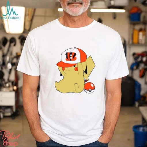 NFL Pikachu Cincinnati Bengals shirt