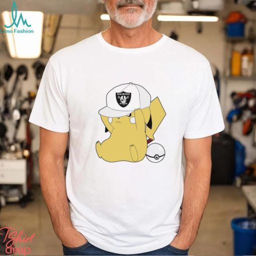 NFL Pikachu Las Vegas Raiders shirt