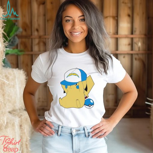 NFL Pikachu Los Angeles Chargers shirt