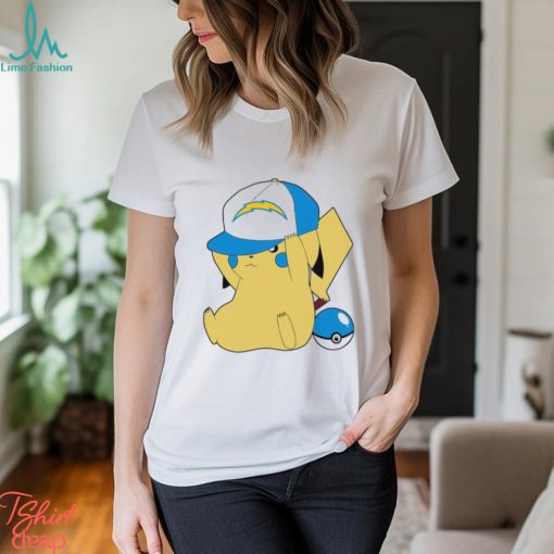 NFL Pikachu Los Angeles Chargers shirt
