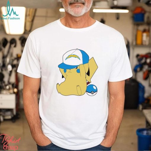 NFL Pikachu Los Angeles Chargers shirt