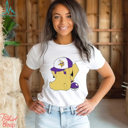 NFL Pikachu Minnesota Vikings shirt