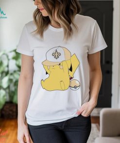 NFL Pikachu New Orleans Saints shirt