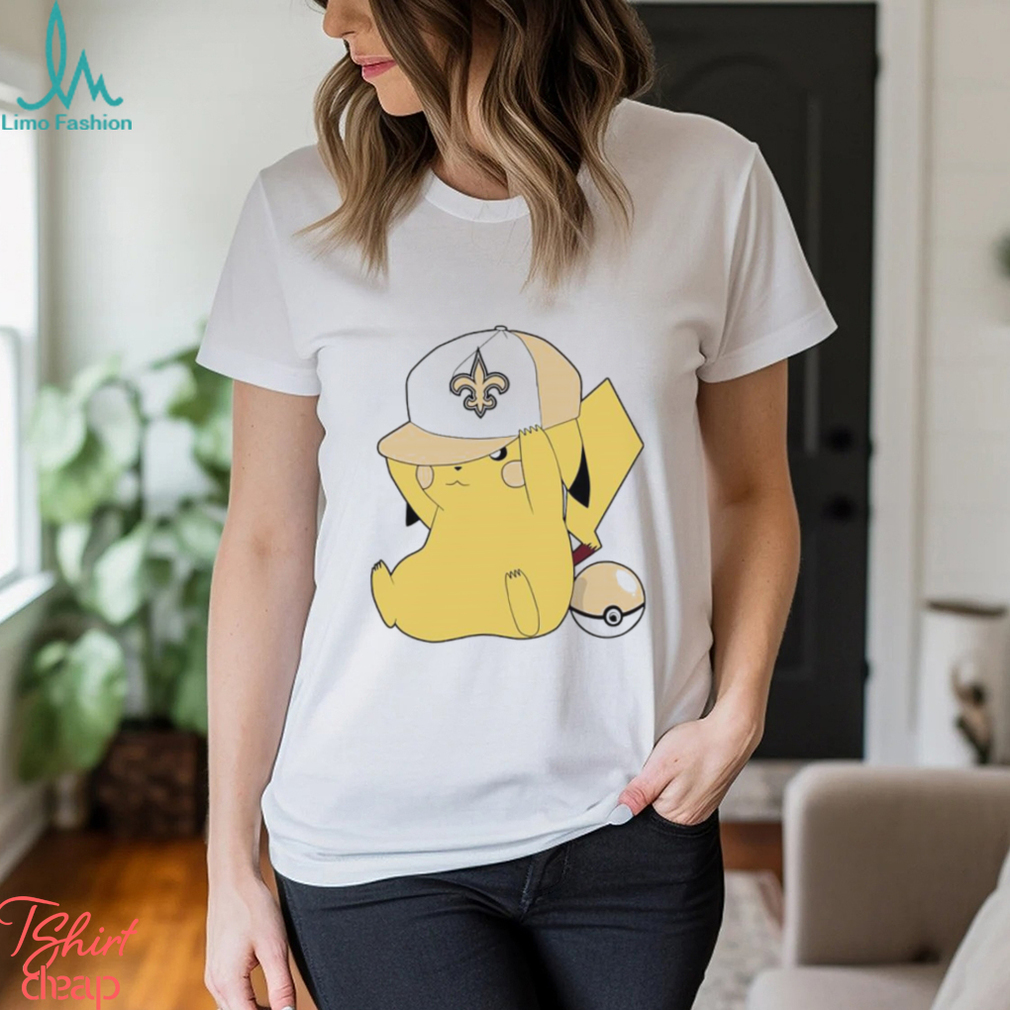 NFL Pikachu New Orleans Saints shirt NFL Pikachu New Orleans Saints shirt