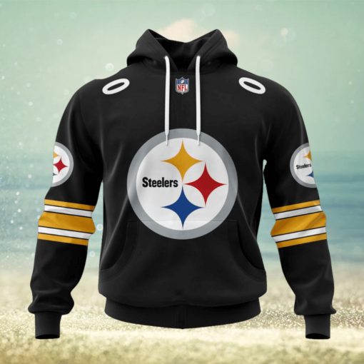 NFL Pittsburgh Steelers 2024 Personalized Name And Number Hoodie