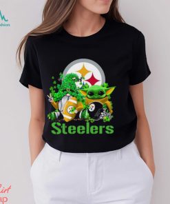 NFL Pittsburgh Steelers St Patrick’s Day T Shirt Special Gomes Baby Yoda St Patricks Day Shirt