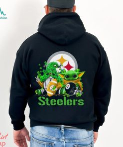 NFL Pittsburgh Steelers St Patrick’s Day T Shirt Special Gomes Baby Yoda St Patricks Day Shirt