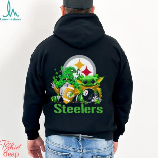 NFL Pittsburgh Steelers St Patrick’s Day T Shirt Special Gomes Baby Yoda St Patricks Day Shirt