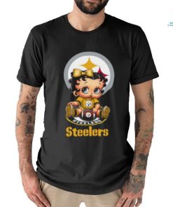 NFL Pittsburgh Steelers T Shirt Betty Boop Football Tshirt