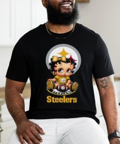 NFL Pittsburgh Steelers T Shirt Betty Boop Football Tshirt