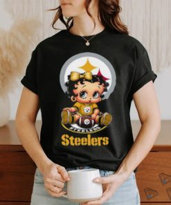 NFL Pittsburgh Steelers T Shirt Betty Boop Football Tshirt