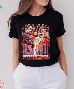 NFL Playoffs All Teams Road To Super Bowl LVIII Fox NFL Poster Classic T Shirt